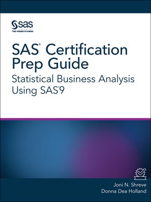 cover image of SAS Certification Prep Guide
